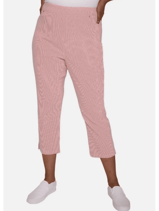 Mario Serrani Pants - Mario Serrani Women's Comfort Stretch Capri Pants